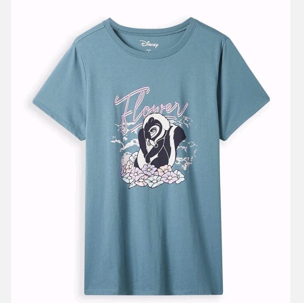 torrid Disney Bambi Flower t-shirt  size 1X NWT